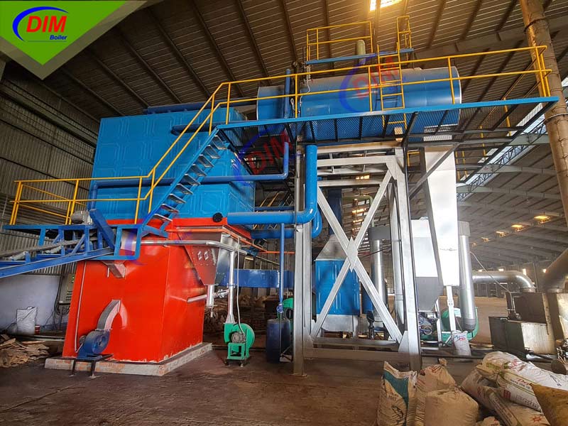 LÒ HƠI BIOMASS ĐỐT CỦI BĂM